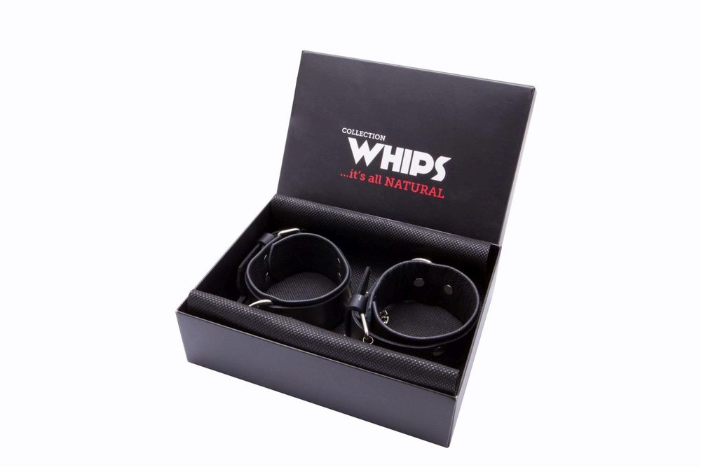 Kajdanki męskie na nogi Whips Collection łańcuch 25 cm