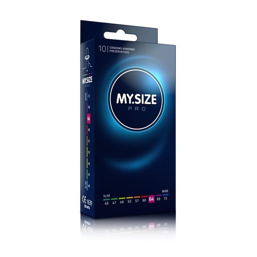 Prezerwatywy wegańskie MY.SIZE PRO 64 XL 10 sztuk