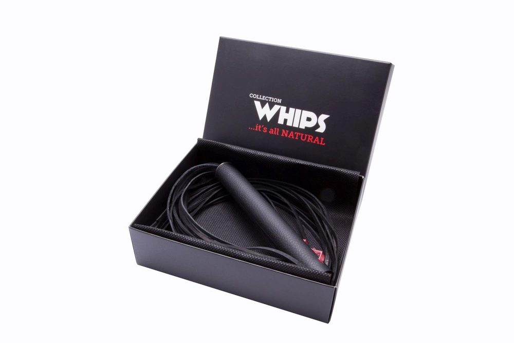 Pejcz Whips Collection mały czarny 60 cm