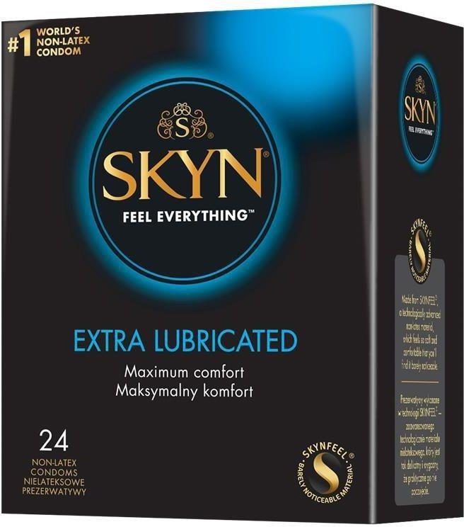 Prezerwatywy SKYN Extra Lube poliizoprenowe 24 szt.