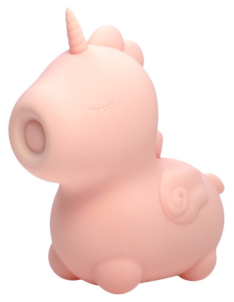 Stymulator łechtaczki Unihorn Heart Throb silikonowy USB 9 cm