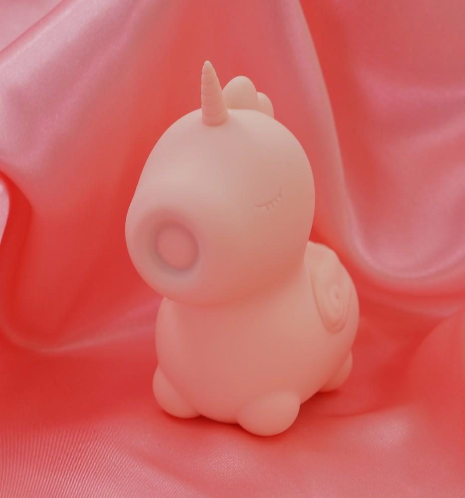 Stymulator łechtaczki Unihorn Heart Throb silikonowy USB 9 cm