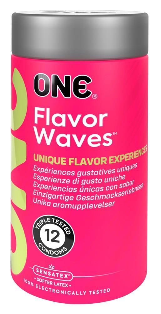 Prezerwatywy smakowe ONE Flavor Waves 12 sztuk