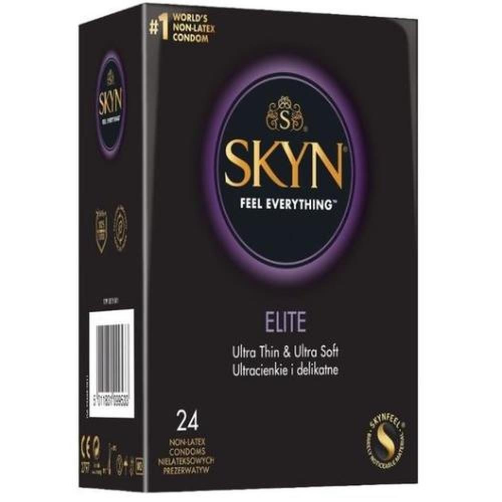 Prezerwatywy ultracienkie SKYN Elite bez lateksu 24 szt