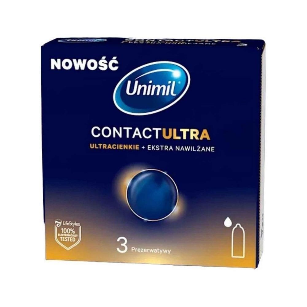 Prezerwatywy ultracienkie Unimil Contact Ultra