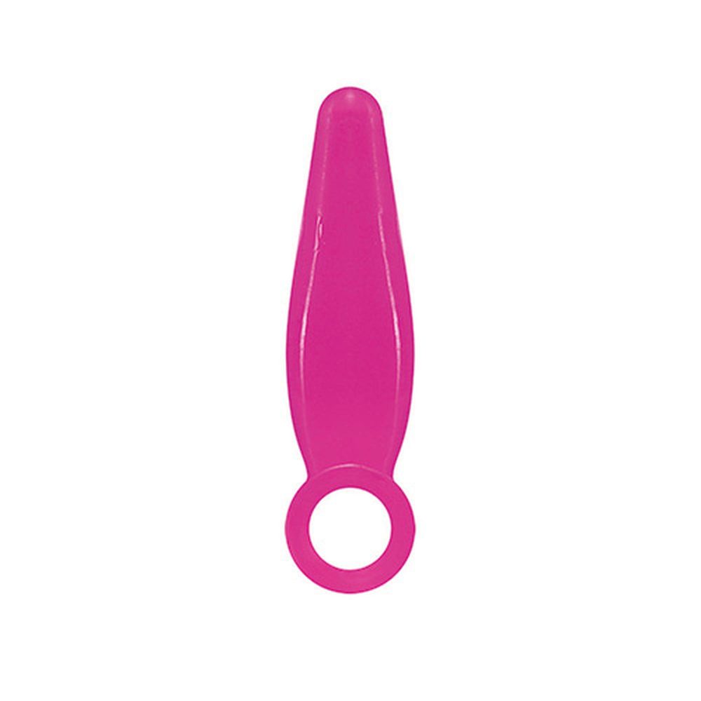 Korek analny palcowy Jammy Jelly Toyz4lovers różowy