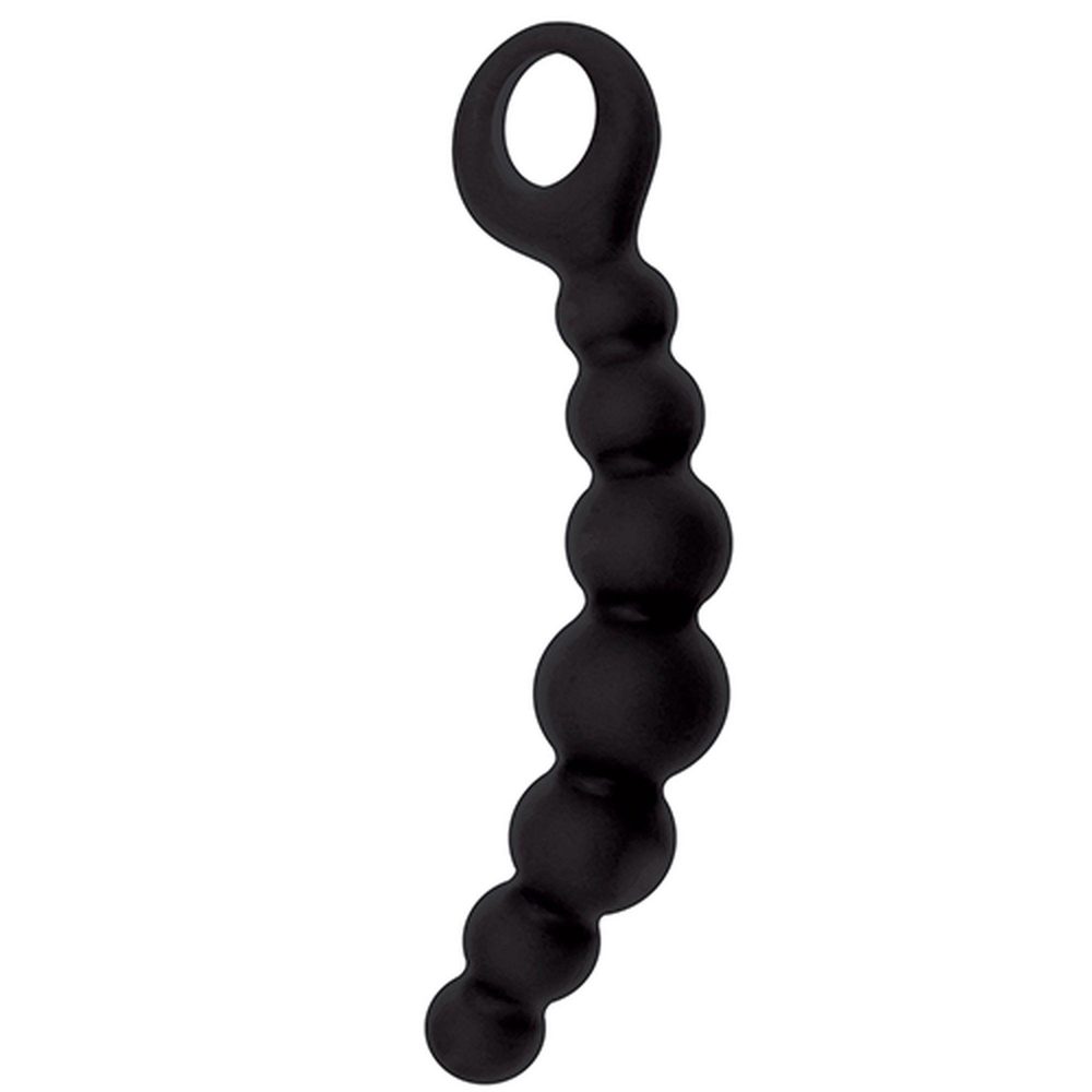 Plug analny silikonowy Caterpill Ass Toyz4lovers czarny 19,5 cm