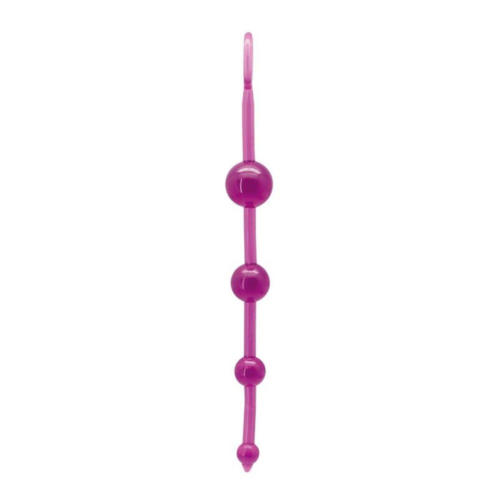 Koraliki analne Timeless Jelly fioletowe 4 kulki PVC