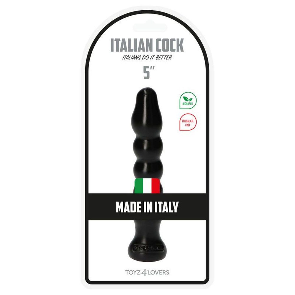 Korek analny Gaio Toyz4lovers czarny 13 cm