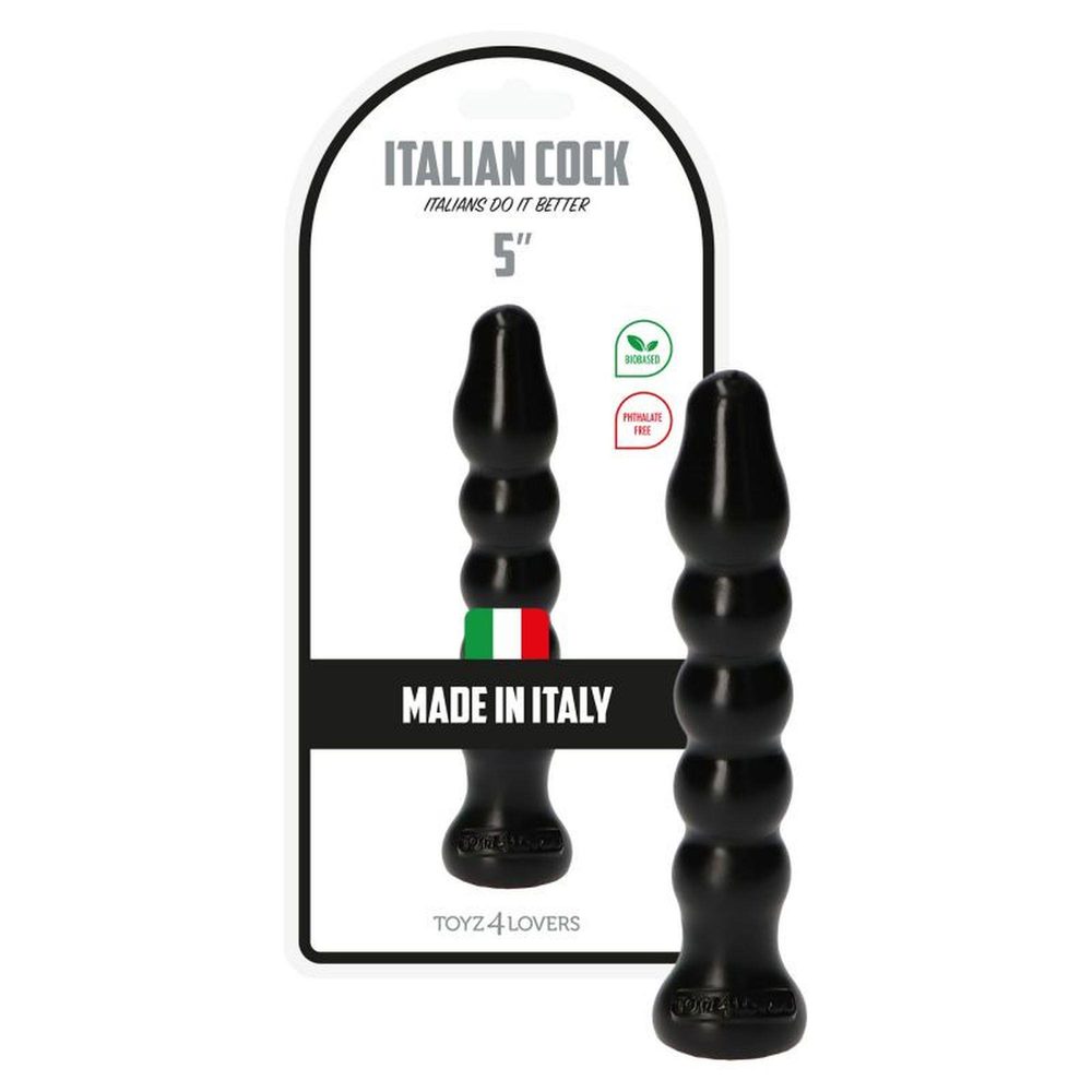Korek analny Gaio Toyz4lovers czarny 13 cm