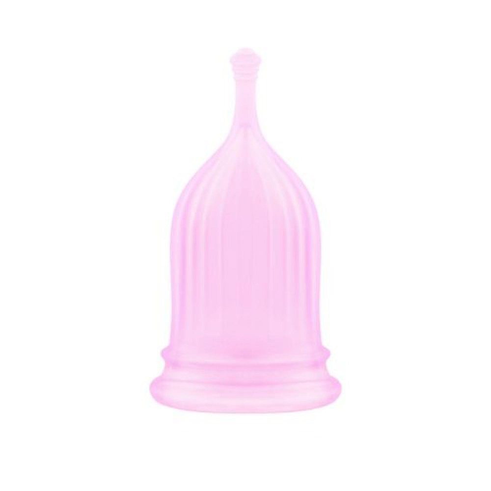 Kubki menstruacyjne Elys silikonowe różowe zestaw 3 szt