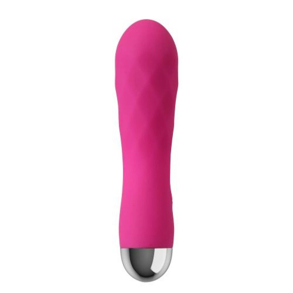 Wibrator z dwoma silnikami Leten Pro Delight różowy USB 12,5 cm
