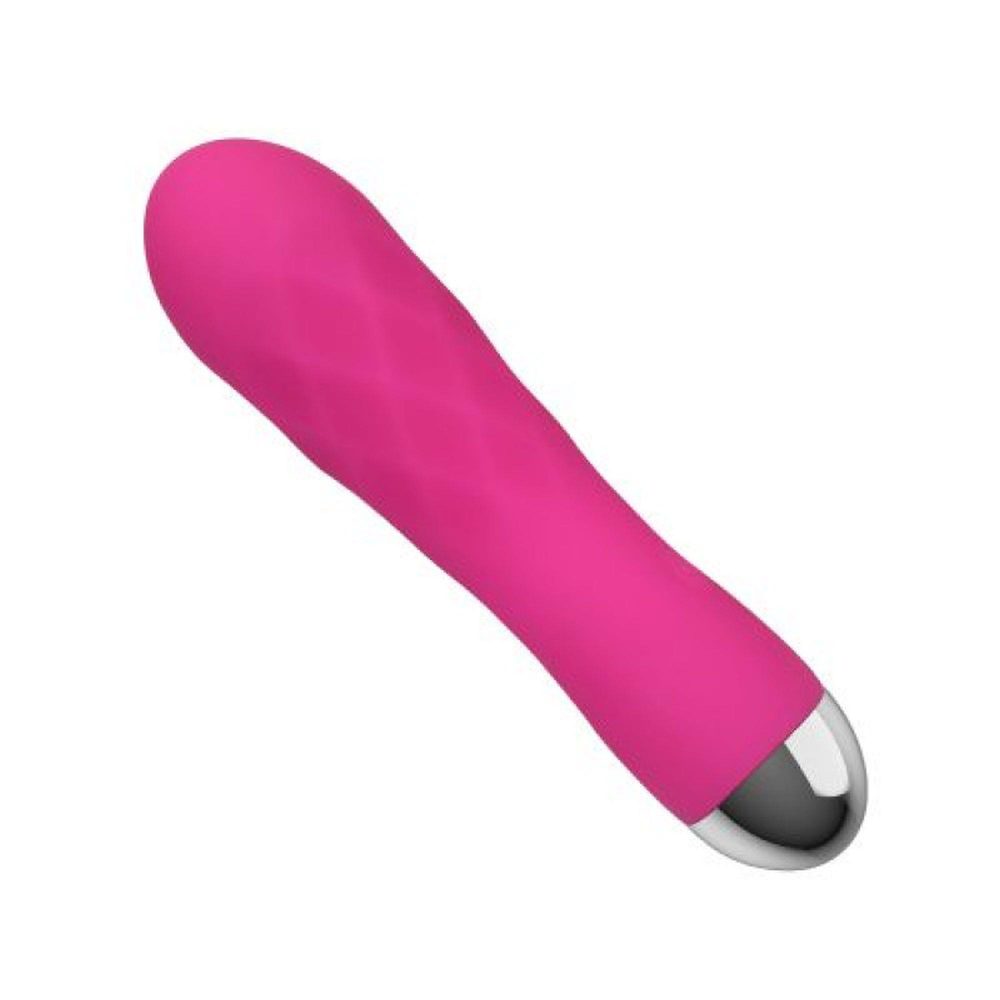 Wibrator z dwoma silnikami Leten Pro Delight różowy USB 12,5 cm