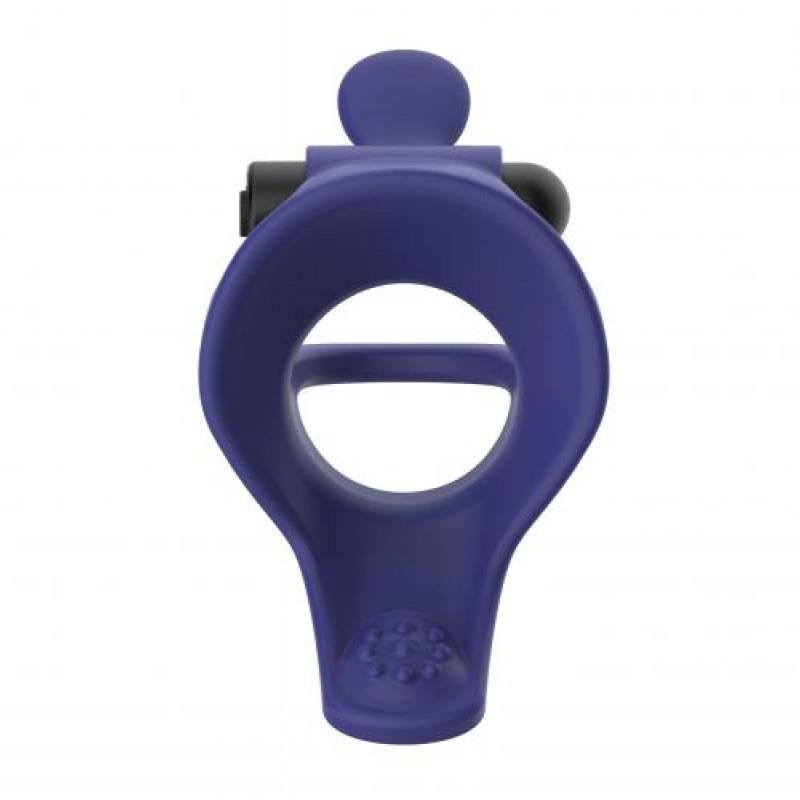 Pierścień wibrujący Gladiator Toyz4lovers niebieski USB