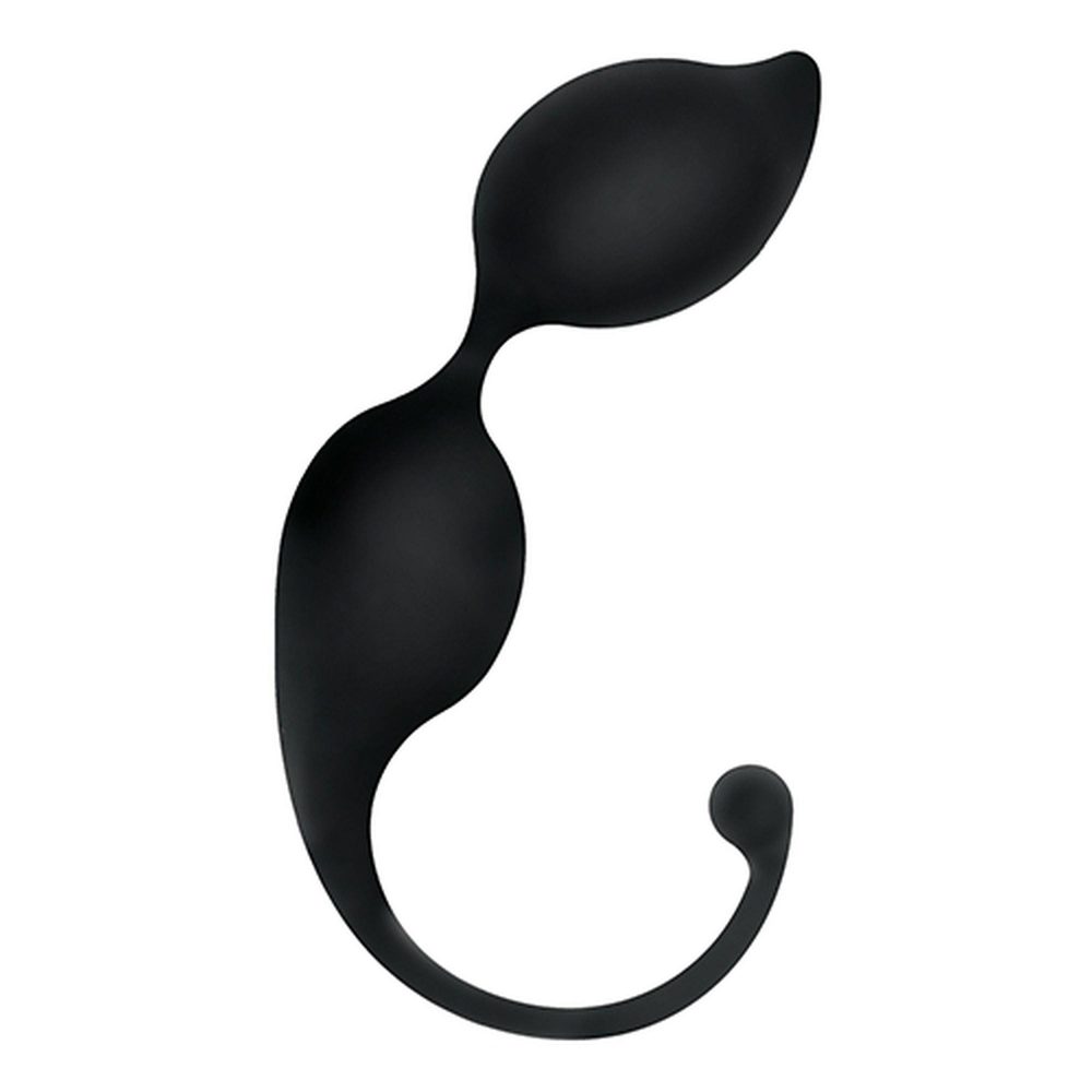 Kulki silikonowe Toyz4lovers Trigger czarne 20 cm