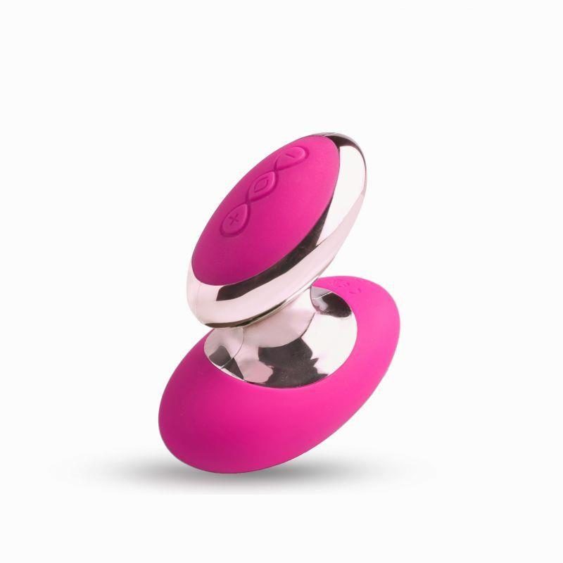 Wibrator silikonowy Lotus Toyz4lovers różowy 10 cm akumulatorowy