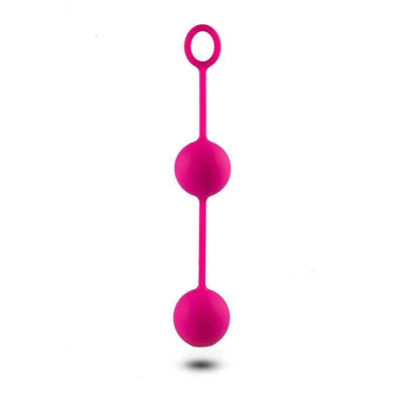 Kulki vaginalne silikonowe Toyz4lovers różowe 18 cm