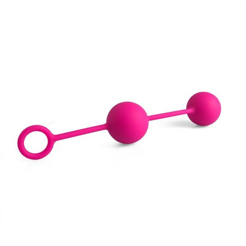 Kulki vaginalne silikonowe Toyz4lovers różowe 18 cm