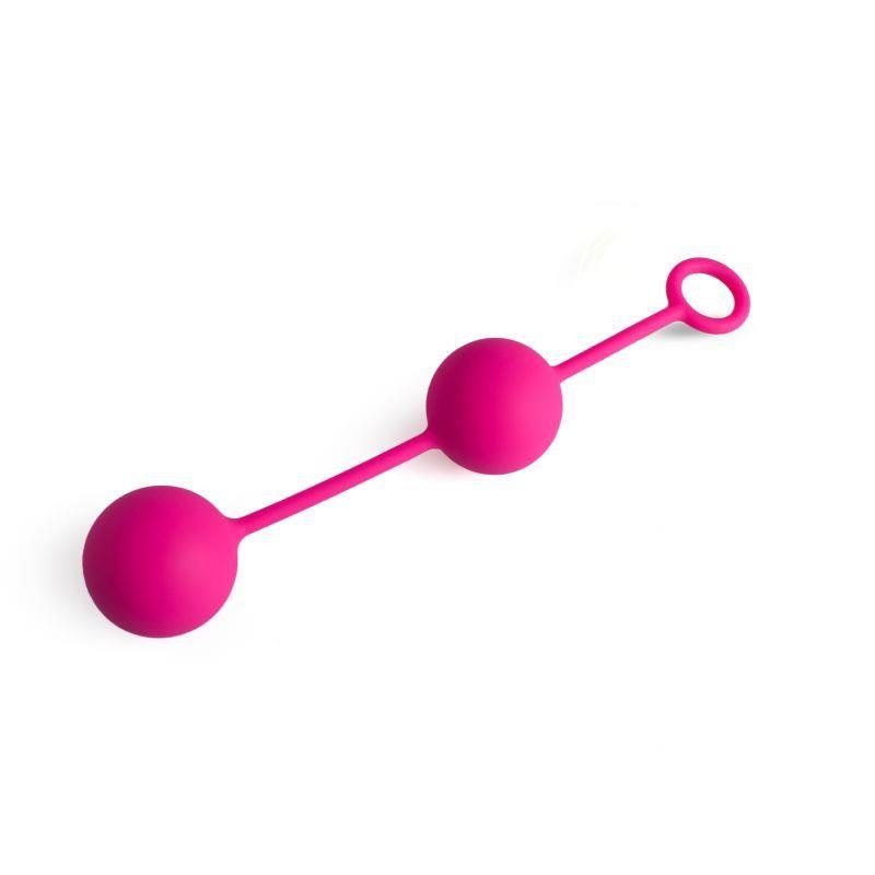 Kulki vaginalne silikonowe Toyz4lovers różowe 18 cm