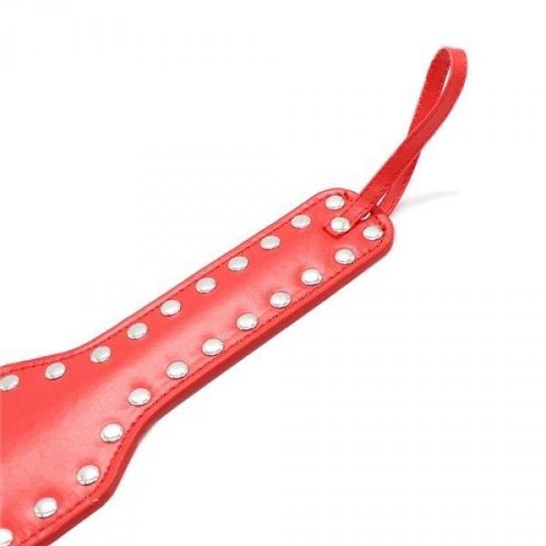 Packa sercowa Toyz4lovers czerwona skórzana