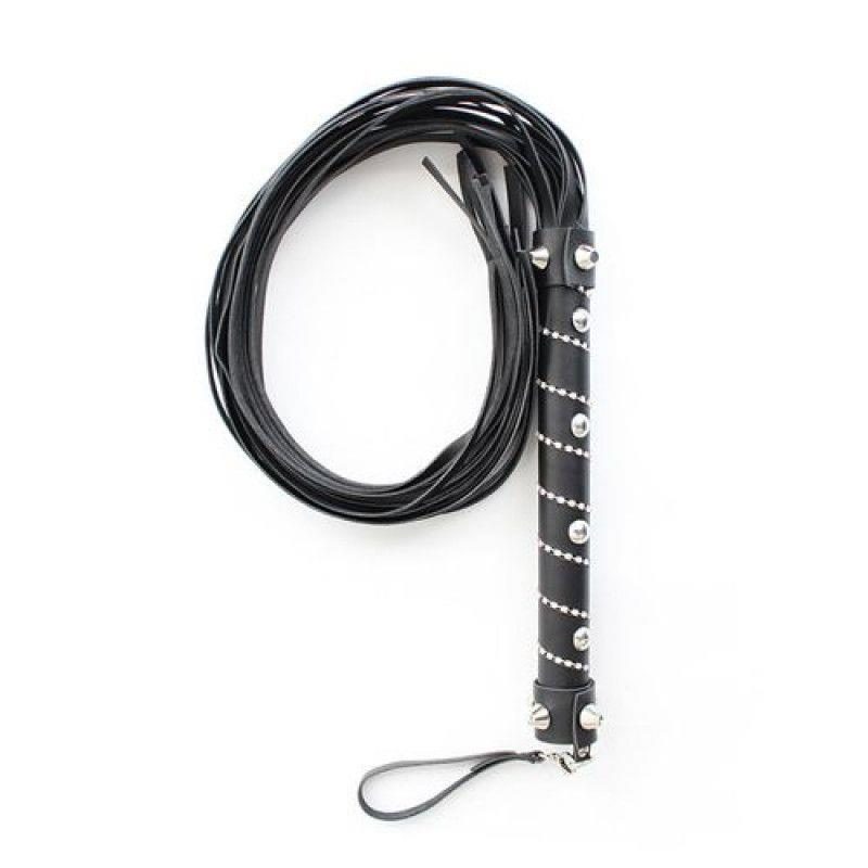 Bicz z frędzlami Easy Line Toyz4lovers czarny 50 cm