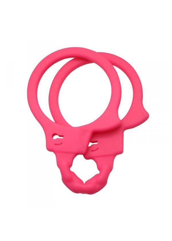 Kajdanki silikonowe realistyczne Toyz4lovers