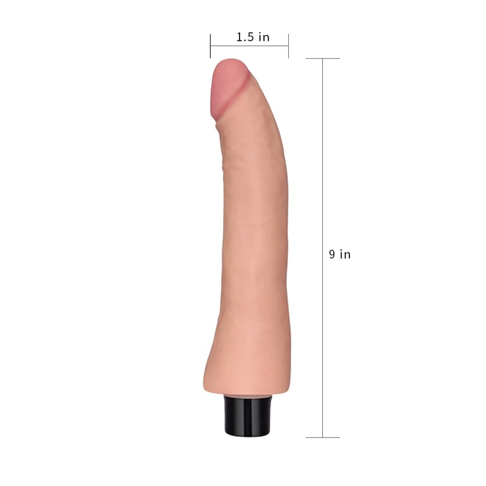 Realistyczny wibrator Lovetoy Real Softee 23 cm miękki