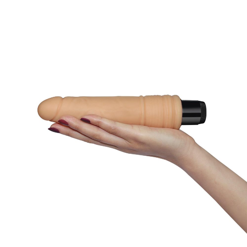 Wibrator realistyczny cyberskóra Lovetoy 20 cm wodoodporny