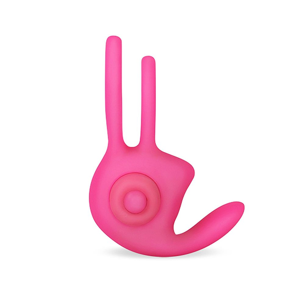 Pierścień wibrujący Lovetoy silikonowy różowy 10 prędkości