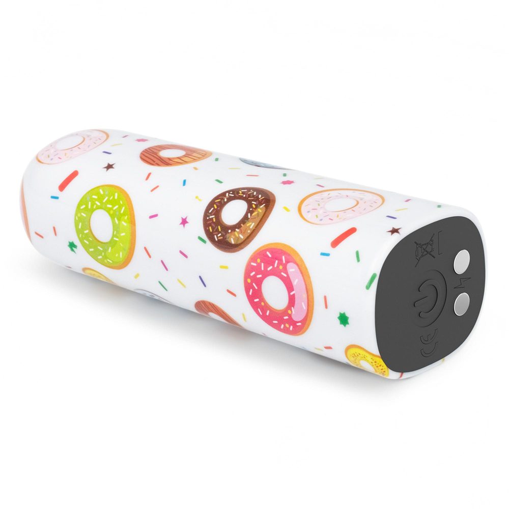 Wibrator mini akumulatorowy Donut Lovetoy 8 cm wodoodporny