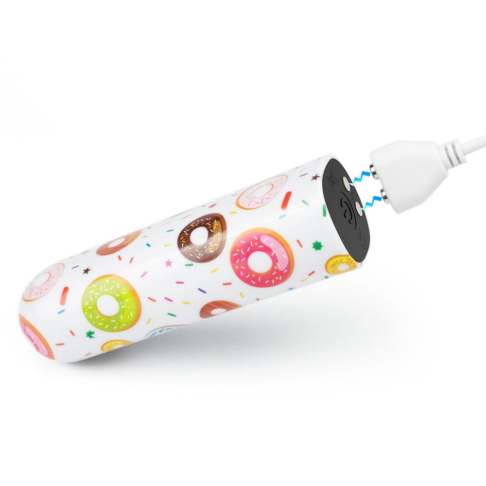 Wibrator mini akumulatorowy Donut Lovetoy 8 cm wodoodporny