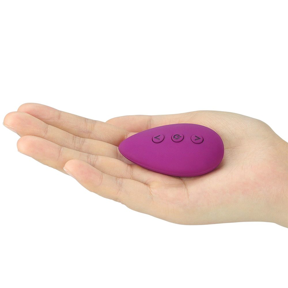 Silikonowy wibrator z pilotem Lovetoy O-Sensual USB 9 cm