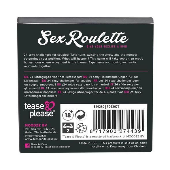 Gra erotyczna Sex Roulette Love Marriage Tease Please