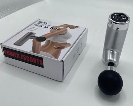 Masażer mini Power Escorts srebrny 25 cm