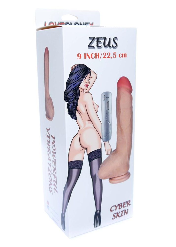 Wibrator realistyczny Zeus Loveclone X 23 cm