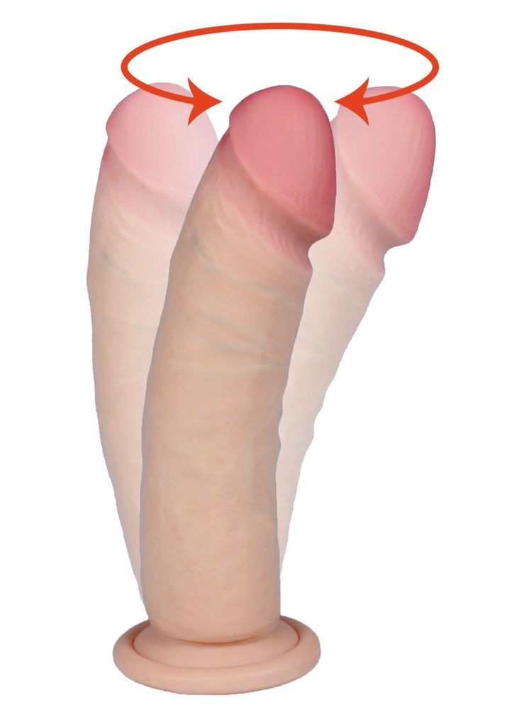 Wibrator realistyczny Boreasz Loveclonex rotacyjny 18 cm