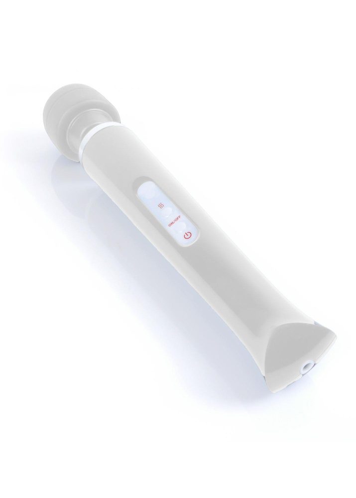 Masażer wand silikonowy Magic biały USB 10 programów