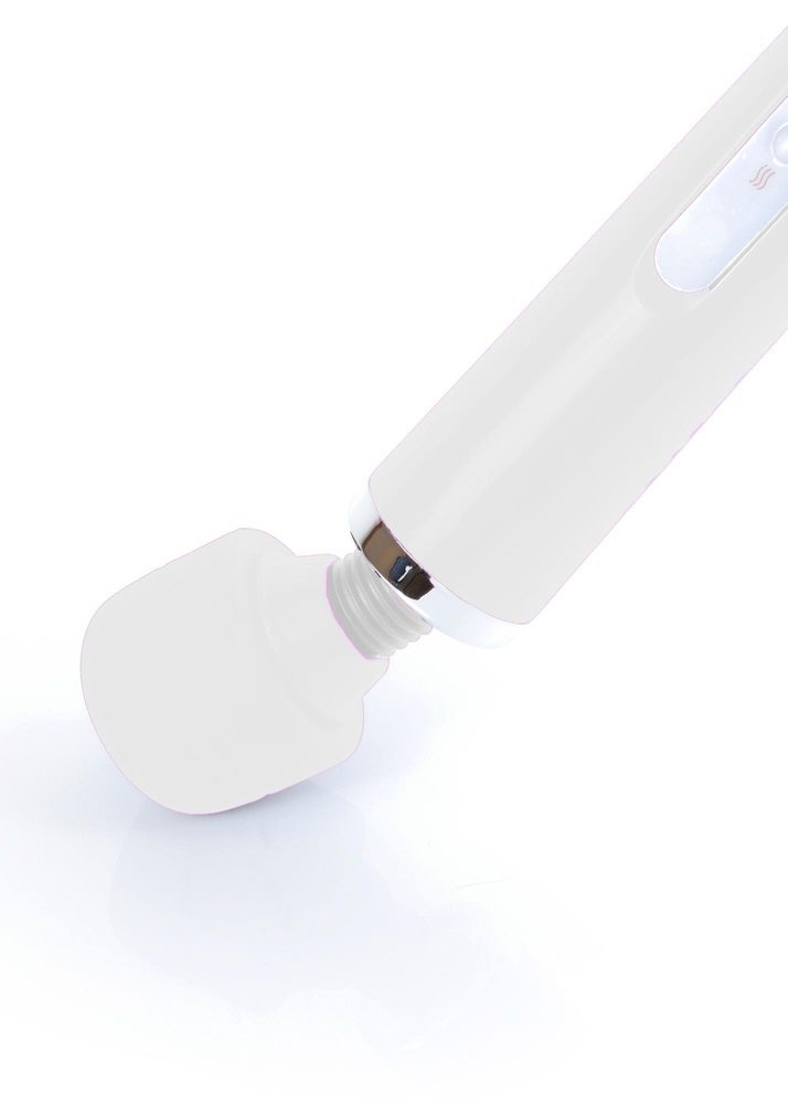Masażer wand silikonowy Magic biały USB 10 programów