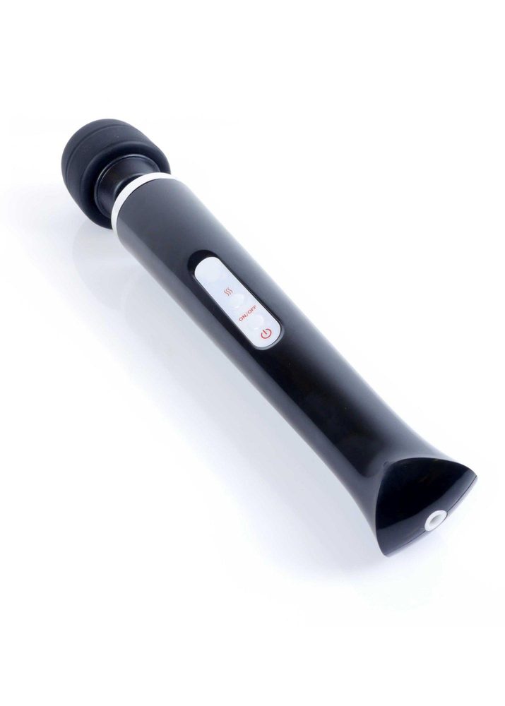 Stymulator łechtaczki Magic Wand silikonowy czarny USB 10 funkcji