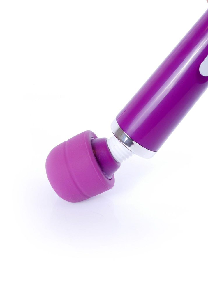 Stymulator łechtaczki Magic Wand fioletowy USB 10 programów