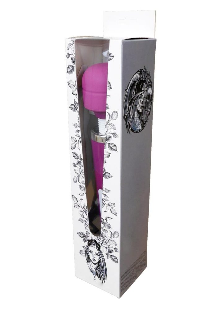 Stymulator łechtaczki Magic Wand fioletowy USB 10 programów