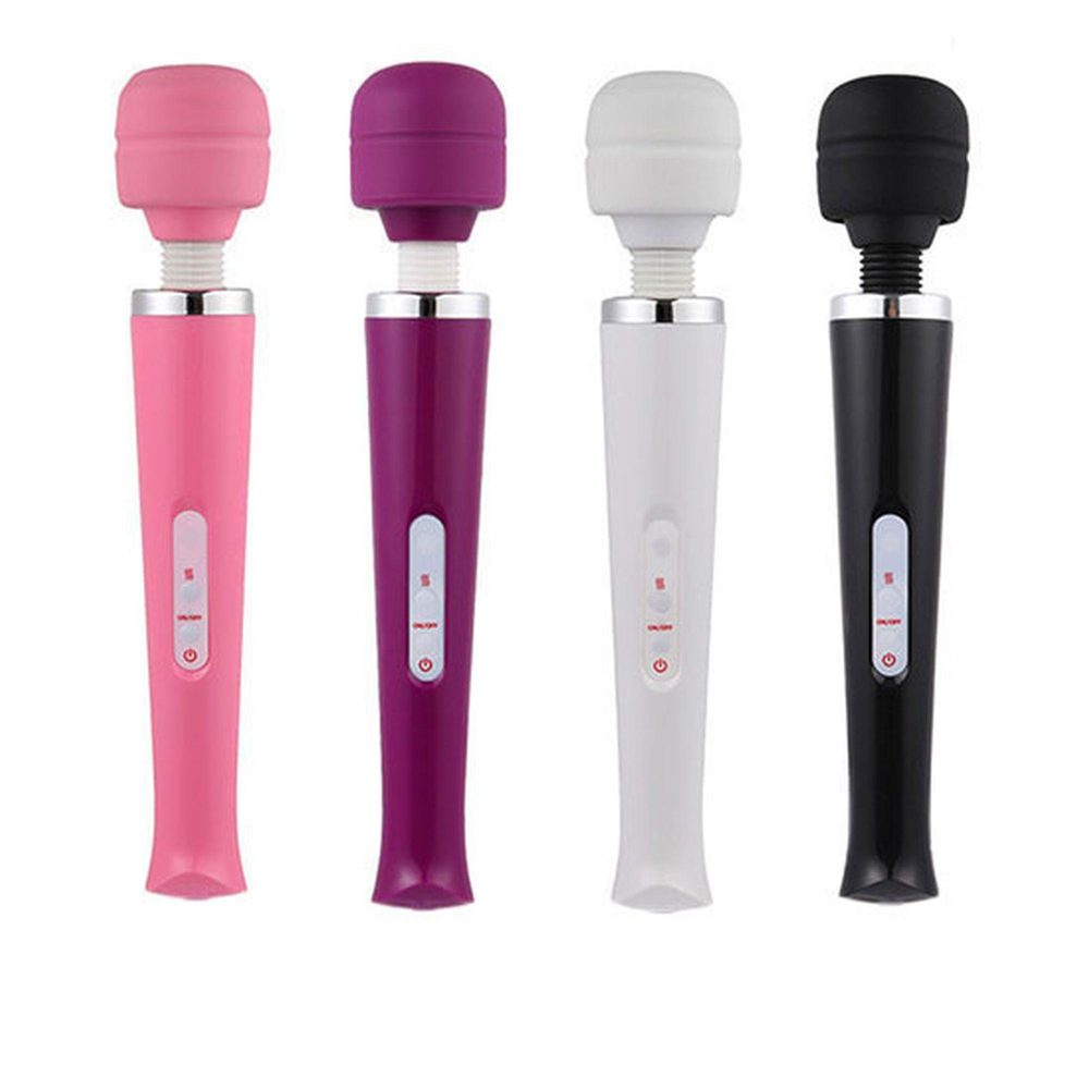 Stymulator łechtaczki Magic Wand fioletowy USB 10 programów