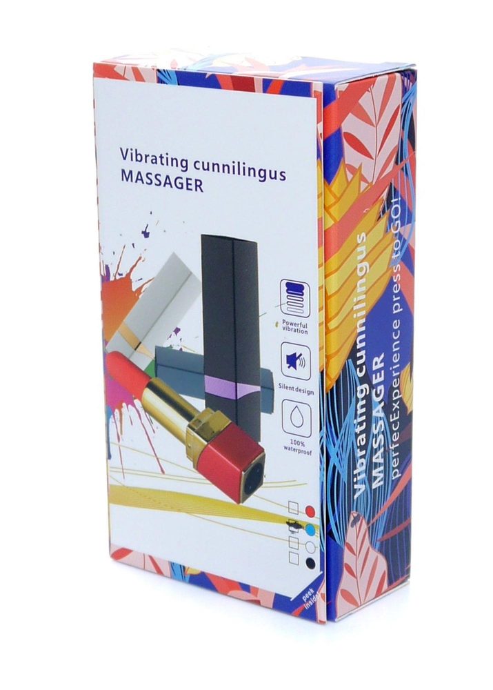 Stymulator szminkowy niebieski B Series Magic USB wodoodporny