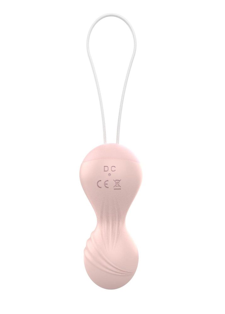 Kulki Kegla wibrujące silikonowe z pilotem USB 10 funkcji