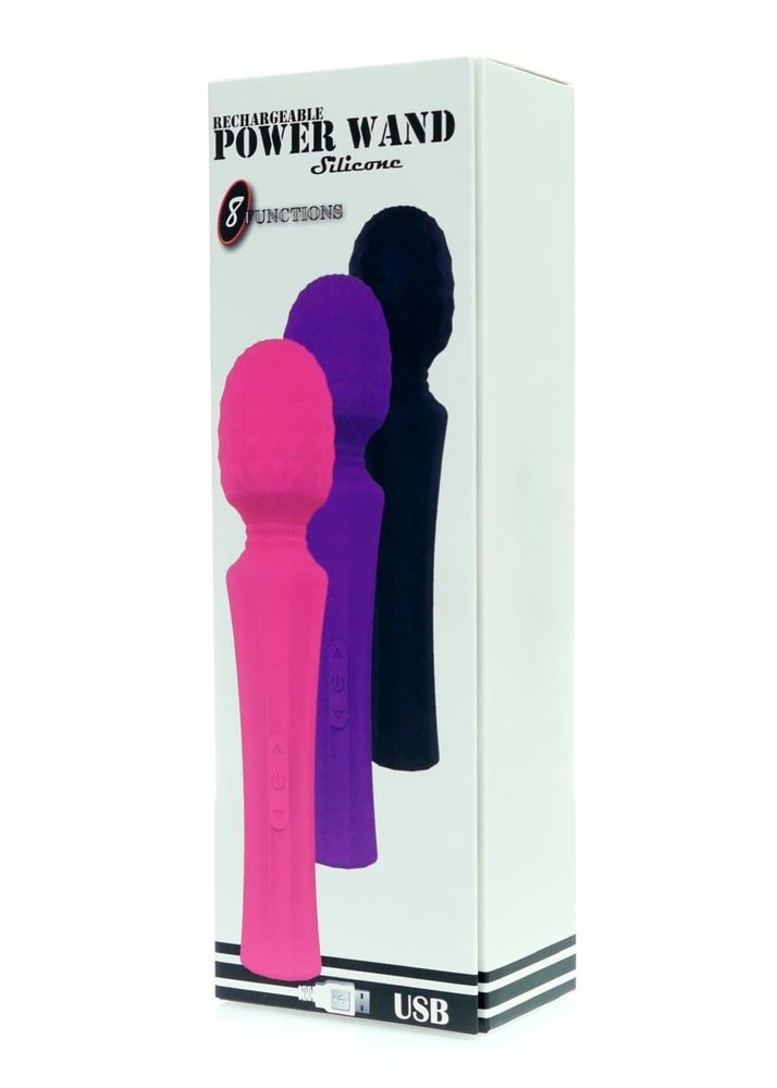 Stymulator łechtaczki Power Wand B Series Magic różowy USB