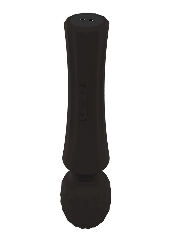 Stymulator łechtaczki B Series Magic silikonowy czarny USB