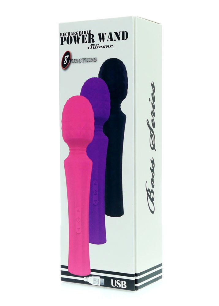 Stymulator łechtaczki B Series Magic silikonowy czarny USB
