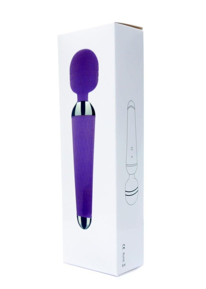Silikonowy stymulator wand USB czarny 10 funkcji B Series Magic