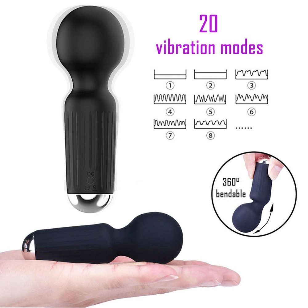 Stymulator łechtaczki mini B Series Magic różowy USB 20 funkcji