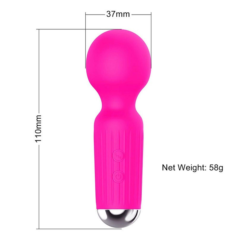 Stymulator łechtaczki mini B Series Magic różowy USB 20 funkcji